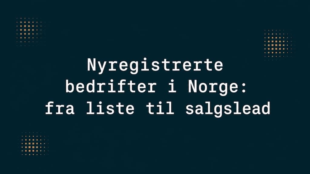 Tittelkort med artikkelens tittel på mørk blekkgrønn bakgrunn med små kobberfargede prikkøyer.